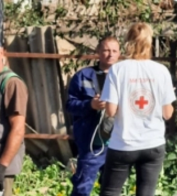 Червоний Хрест в Ізмаїлі допомагає постраждалим від дронової атаки
