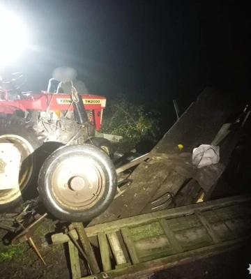 У Вараському районі тракторист перекинувся у меліоративну канаву і загинув