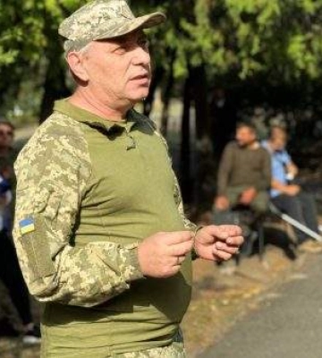 У Вознесенську воїни 123-ї бригади ТрО вийшли на мітинг