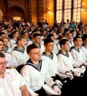 В Одесі пройшла посвята в курсанти