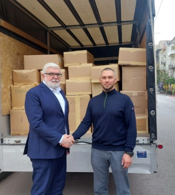 Конотопщина отримала гуманітарну допомогу від словацьких партнерів