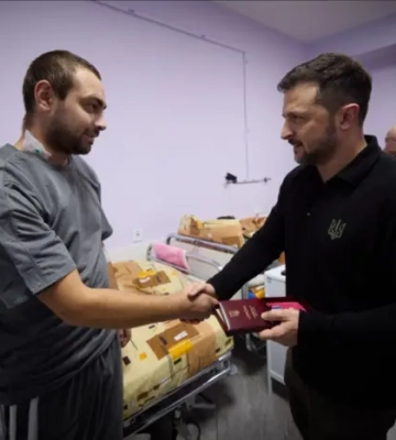 У Сумах Зеленський відвідав поранених воїнів
