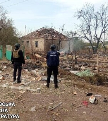 Внаслідок російських обстрілів на Харківщині загинули дві людини, ще один поранений. ФОТОрепортаж