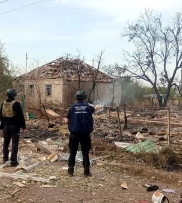 Росіяни обстріляли населені пункти Харківщини, є загиблі та поранений