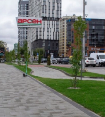 Як виглядатиме оновлена частина проспекту Чорновола у Львові. Візуалізація