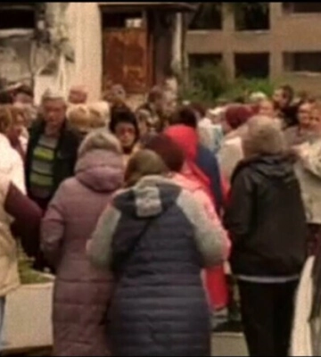 Жители оккупированного Мариуполя вышли на митинг (видео)