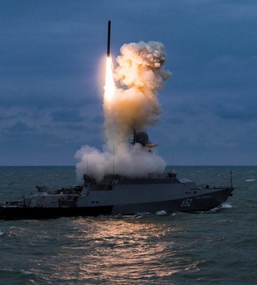 Ночью российские войска атаковали Одессу крылатой ракетой