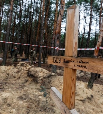 На 30 телах, эксгумированных в Изюме, — следы пыток — Синегубов