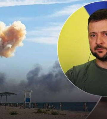Мы работаем по военной инфраструктуре, – Зеленский прокомментировал удары по Крыму