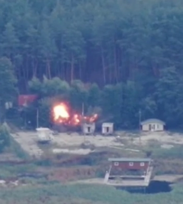 З&#039;явилося відео роботи ЗСУ на Харківщині