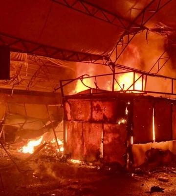 Ночью враг трижды ударил по Никопольскому району - ОВА