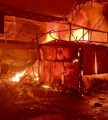 Росіяни вночі вчергове обстріляли Нікопольський район Дніпропетровщини: є поранені