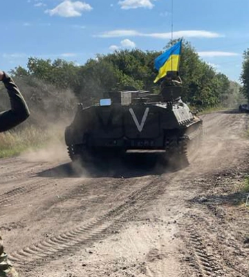 Оккупанты потеряли более 200 единиц техники во время побега из Харьковщины