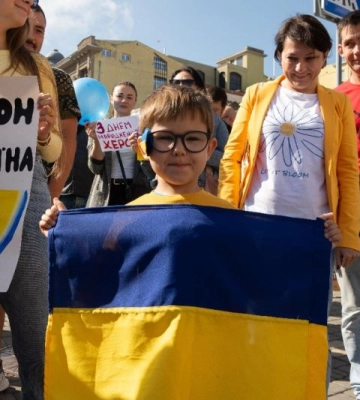 Мешканці Херсону відзначили день свого міста в Одесі