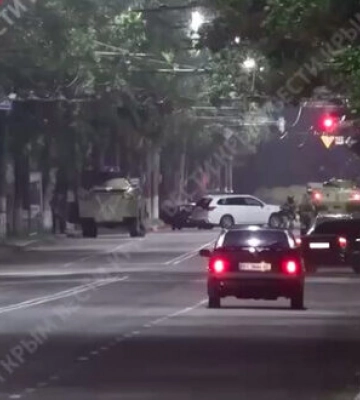 Кадыровцы против вагнеровцев: в центре Херсона произошла стрельба. ВИДЕО
