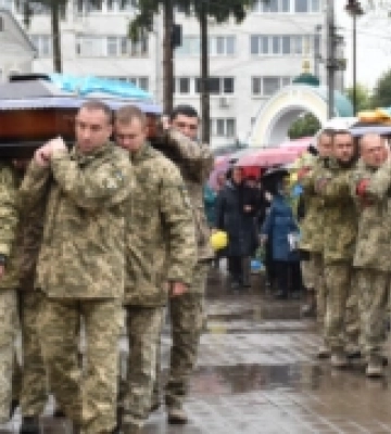 Луцьк попрощався з Олексієм Мельничуком та Віталієм Котельніковим