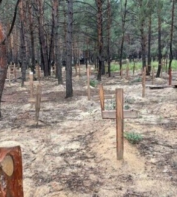 Робота з ексгумації тіл в Ізюмі триватиме ще майже два тижні — міський голова
