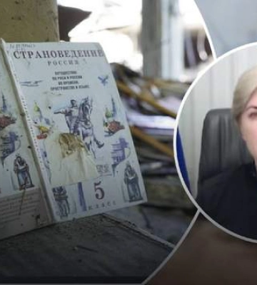 Верещук відповіла, що буде з російськими вчителями, звезеними на Харківщину