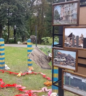 У Львові відтворили момент вторгнення рф в Україну