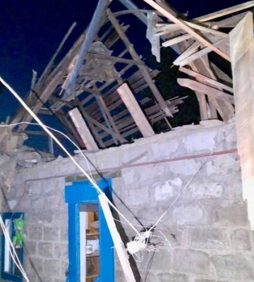 Ворог зруйнував за ніч у Нікополі десяток будинків 