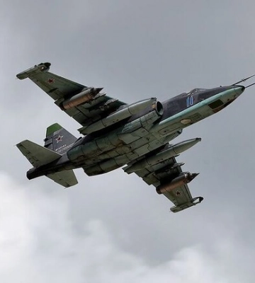 На Криворожском направлении ВСУ уничтожили российский штурмовик Су-25