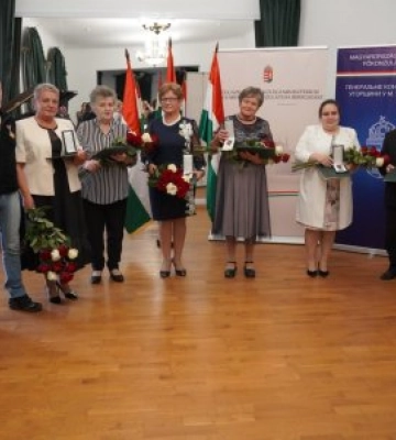 Семеро закарпатців отримали нагороди від президентки Угорщини
