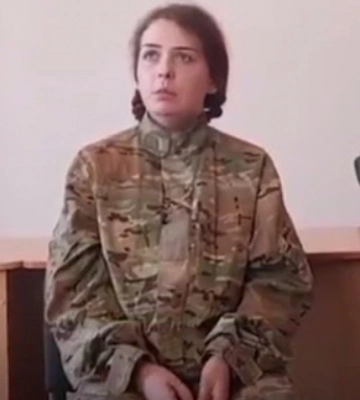 Сміялась в обличчя пропагандистам та розмовляла українською: рашисти опублікували відео з &quot;Пташкою&quot;