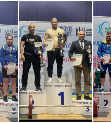 Команда важкоатлетів Львівщини увійшла в трійку найкращих на чемпіонаті України