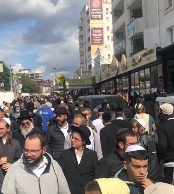 Верят в ВСУ: несмотря на войну, в Умань на празднование Рош а-Шана прибыли 4 тысячи хасидов