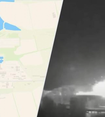 Обстріл росіянами ПАЕС: показуємо на карті, де розташована станція