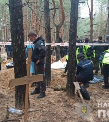 В Изюме уже эксгумировали более 90 тел жертв агрессии рф