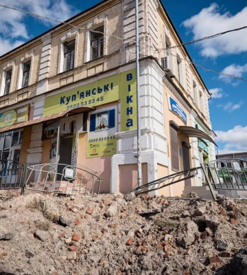 Новые фото освобожденного и разрушенного россиянами Купянска показал Зеленский