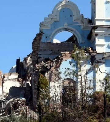 Украинские военные показали освобожденное село-призрак Богородичное на Донетчине