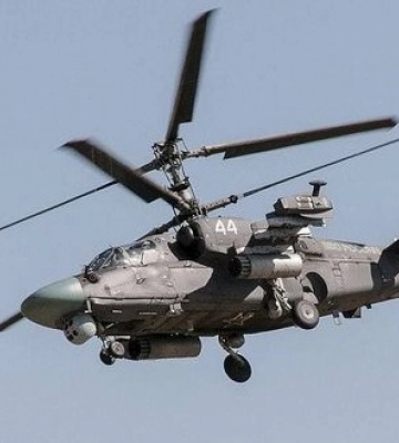 Повітряні сили ЗСУ збили російський вертоліт Ка-52 над Херсонською областю