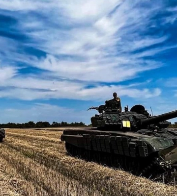 Карта боевых действий в Украине 16 сентября