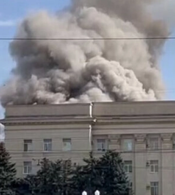 В окупованому Херсоні пролунали потужні вибухи