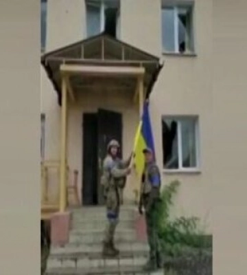 Бойцы харьковской теробороны освободили два села в Харьковской области - Большие и Малые Проходы. ВИДЕО