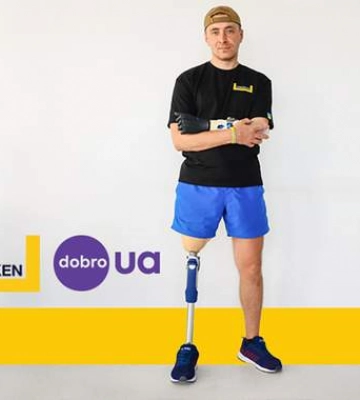 У Національному реабілітаційному центрі «НЕЗЛАМНІ» встановили перший біонічний протез руки