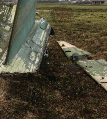 У Херсонській області збили російський штурмовик Су-25