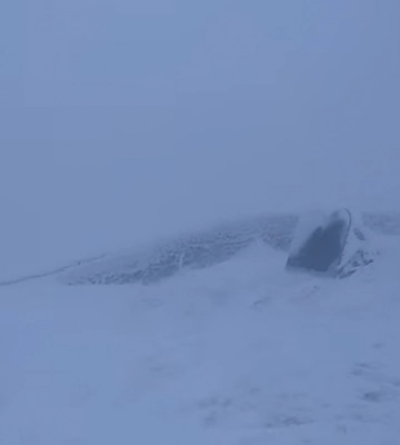 Карпати замітає снігом