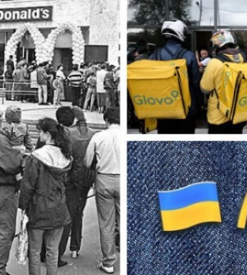 Київський McDonald&#039;s почав відчиняти вікна. Вільна каса поки що на лівому березі Києва та тільки для кур&#039;єрів