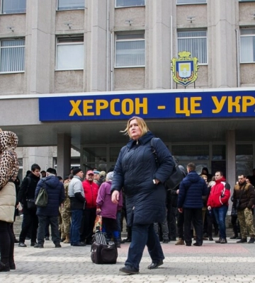 &quot;Общественный совет&quot; в Херсоне призвал оккупантов немедленно провести псевдореферендум (видео)