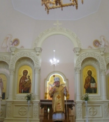 У родинній садибі патріарха Йосифа Сліпого на Тернопільщині освятили іконостас