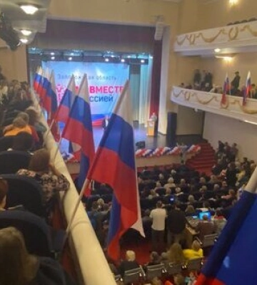 Вопросы проведения псевдореферендума в Запорожской области обсуждают в оккупированном Мелитополе