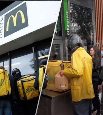 Кількість замовлень зросла на понад 400%: як працює Glovo у перший день відкриття McDonald&#039;s