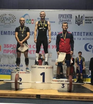 Волинські важкоатлети вибороли два срібла та дві бронзи на чемпіонаті України