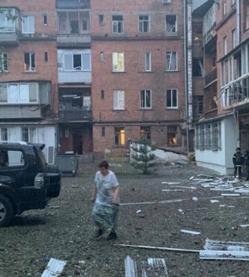 В Харькове снова зафиксированы вражеские &quot;прилеты&quot; по жилым домам