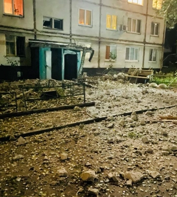 Російські ракети влучили у житлові будинки в Холодногірському районі Харкова