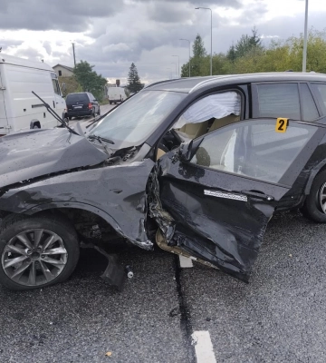 Зіткнення трьох автомобілів: за кермом були мешканці Вінниці, Донецька і Львівщини
