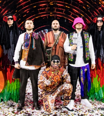 Kalush Orchestra получили новый кубок победителей Евровидения 2022